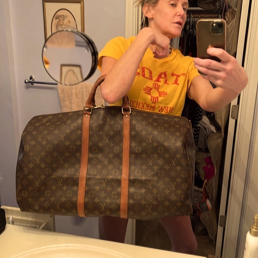 Louis Vuitton Boston Keepall 60 Travel Bag - Picture 4 of 14